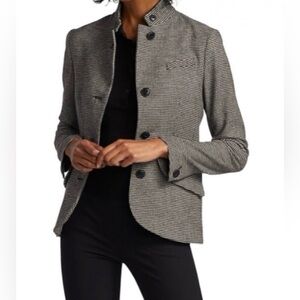 Rag & Bone Monochrome Houndstooth Jacket